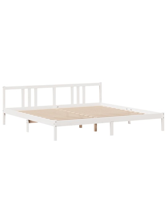 VOODIRAAM PEATSIGA ILMA MADRATSITA VALGE 200X200 CM