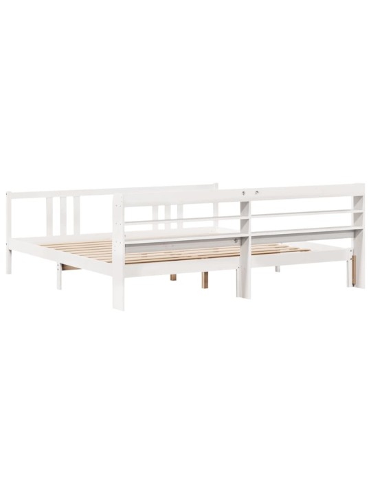 VOODIRAAM PEATSIGA ILMA MADRATSITA VALGE 200X200 CM