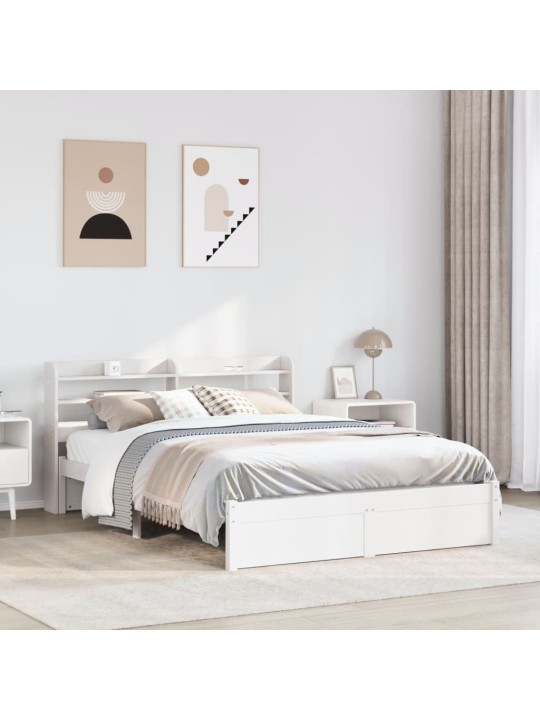 VOODIRAAM PEATSIGA ILMA MADRATSITA VALGE 160X200 CM