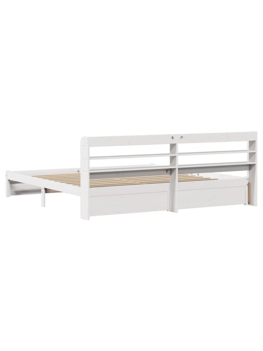 VOODIRAAM PEATSIGA ILMA MADRATSITA VALGE 180X200 CM