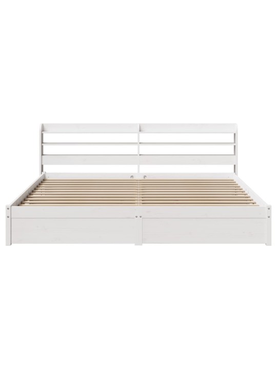 VOODIRAAM PEATSIGA ILMA MADRATSITA VALGE 200X200 CM