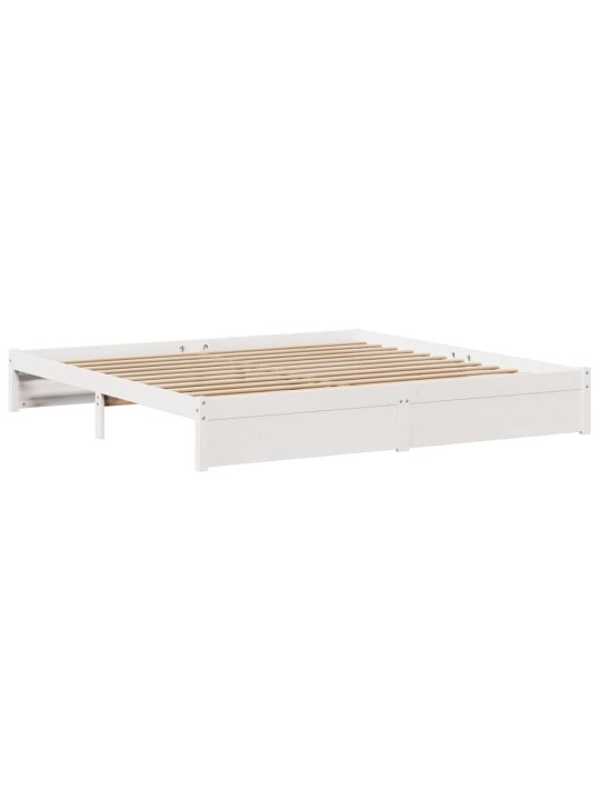 VOODIRAAM PEATSIGA ILMA MADRATSITA VALGE 200X200 CM