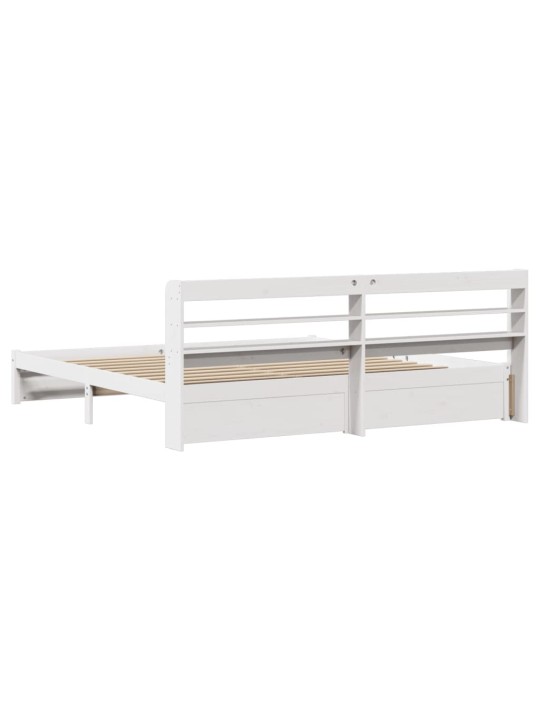 VOODIRAAM PEATSIGA ILMA MADRATSITA VALGE 200X200 CM