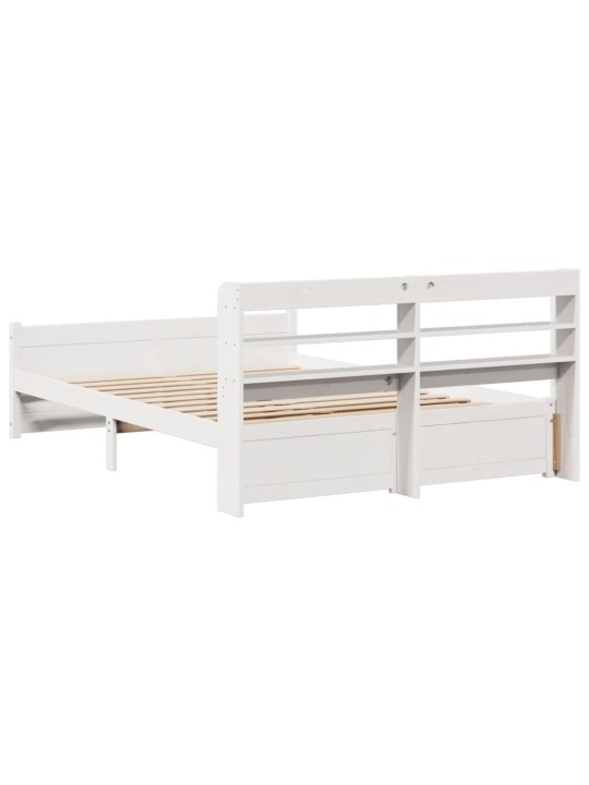 VOODIRAAM PEATSIGA ILMA MADRATSITA VALGE 160X200 CM