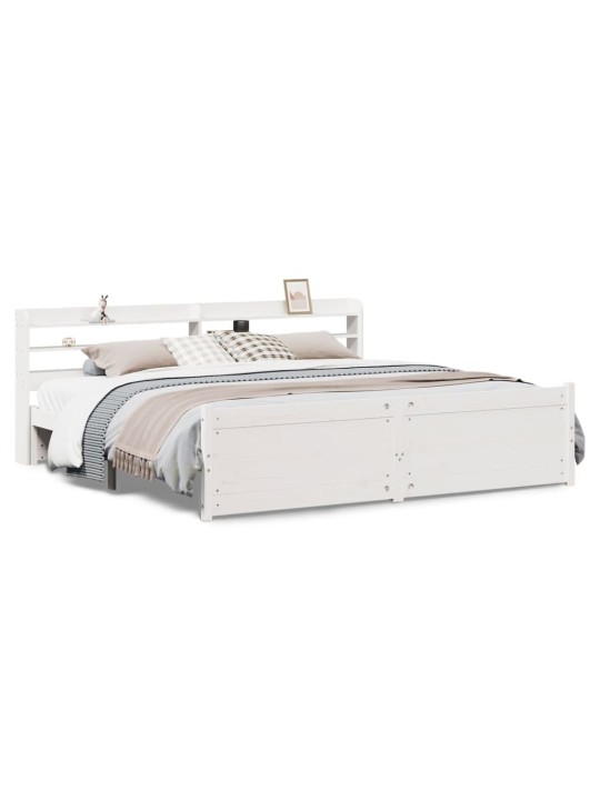VOODIRAAM PEATSIGA ILMA MADRATSITA VALGE 200X200 CM