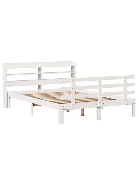 VOODIRAAM PEATSIGA ILMA MADRATSITA VALGE 140X190 CM