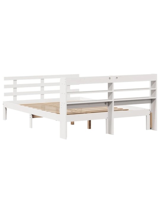 VOODIRAAM PEATSIGA ILMA MADRATSITA VALGE 160X200 CM