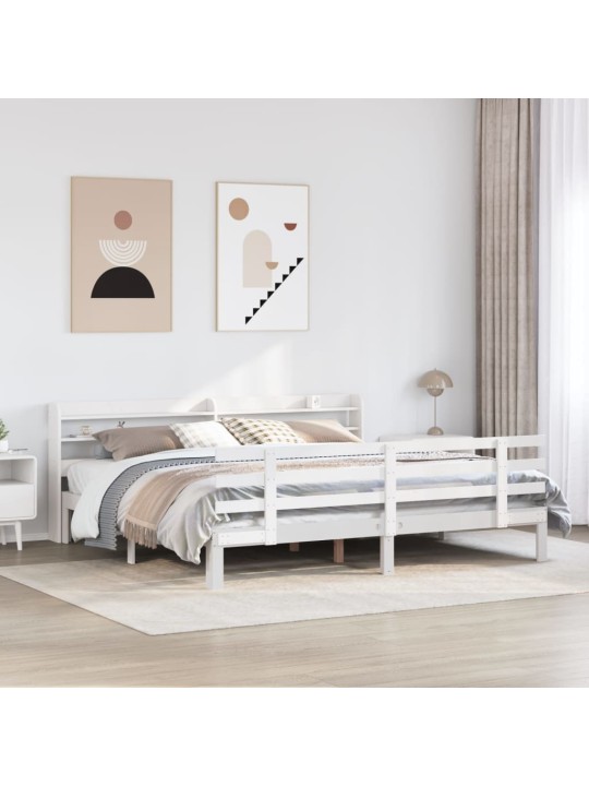VOODIRAAM PEATSIGA ILMA MADRATSITA VALGE 180X200 CM
