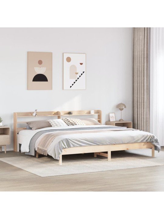 VOODIRAAM ILMA MADRATSITA, 200 X 200 CM, MÄNNIPUIT
