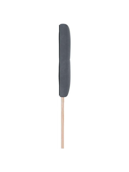 Voodipeats LED tuledega reguleeritav hall 100 cm samet