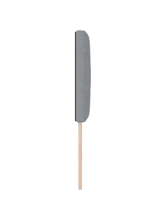 Voodipeats LED tuledega helehall 80 cm kangas