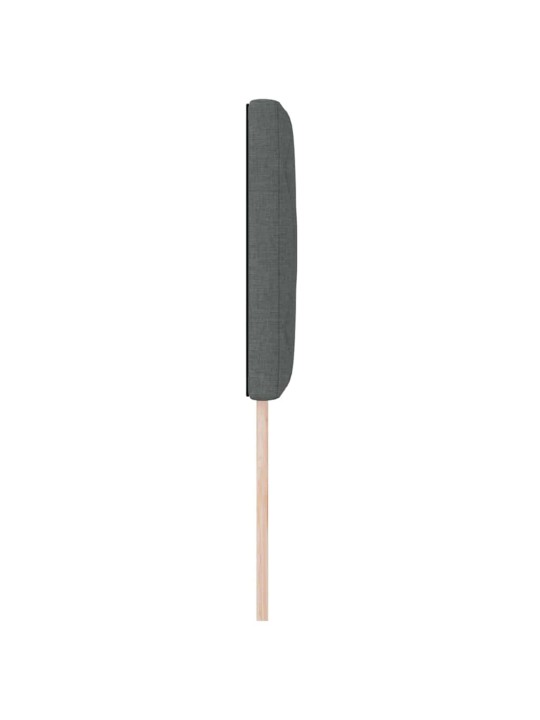 Voodipeats LED tuledega reguleeritav hall 80 cm kangas
