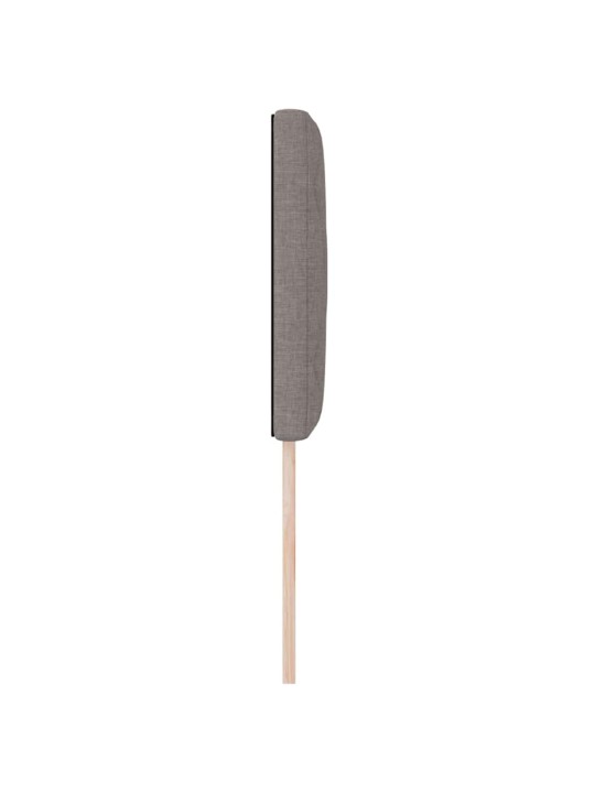 Voodipeats LED tuledega pruunikashall 80 cm kangas