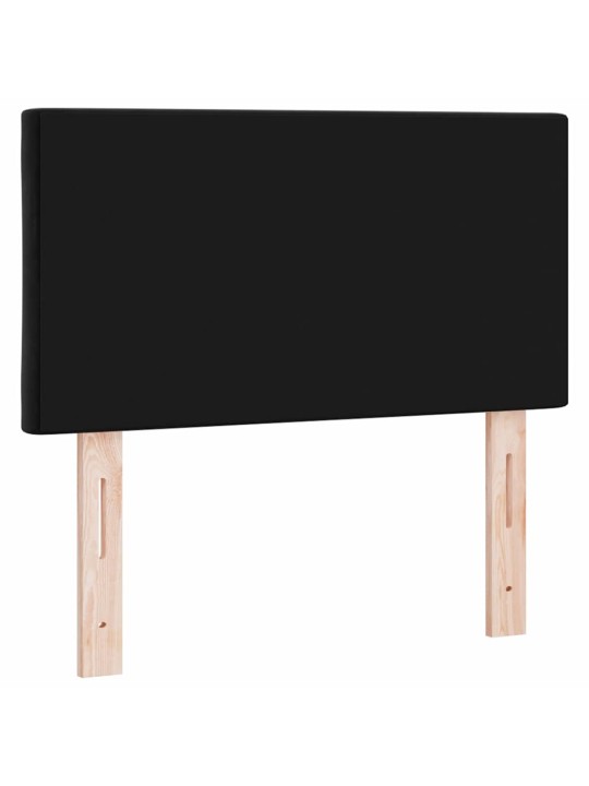 Led peaplaat led -ribatuledega geometric peaga must 80 cm samet