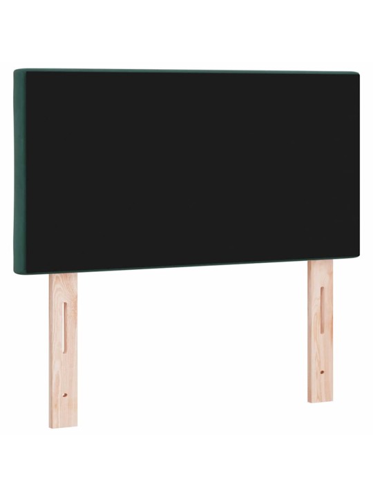 Led peaplaat led -ribatuledega peaga tumeroheline 80 cm samet