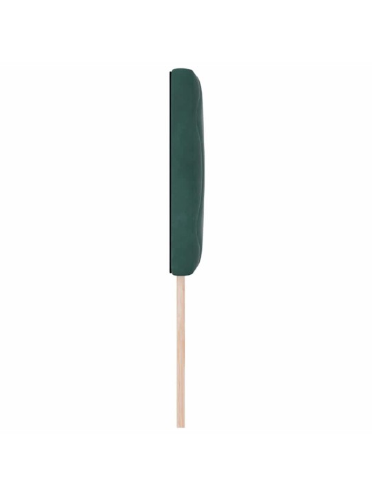 Led peaplaat led -ribatuledega peaga tumeroheline 80 cm samet