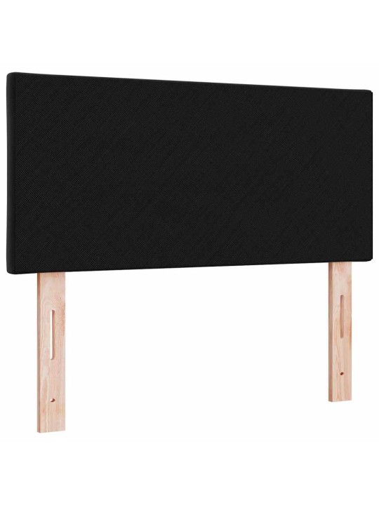 Led peaplaat led -ribatuledega geometric peaga must 90 cm samet