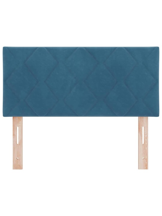 Led peaplaat led -ribatuledega geometric tumesinine 90 cm samet