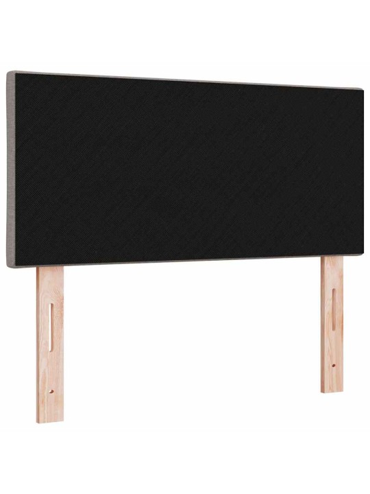 Voodipeats LED tuledega pruunikashall 100 cm kangas