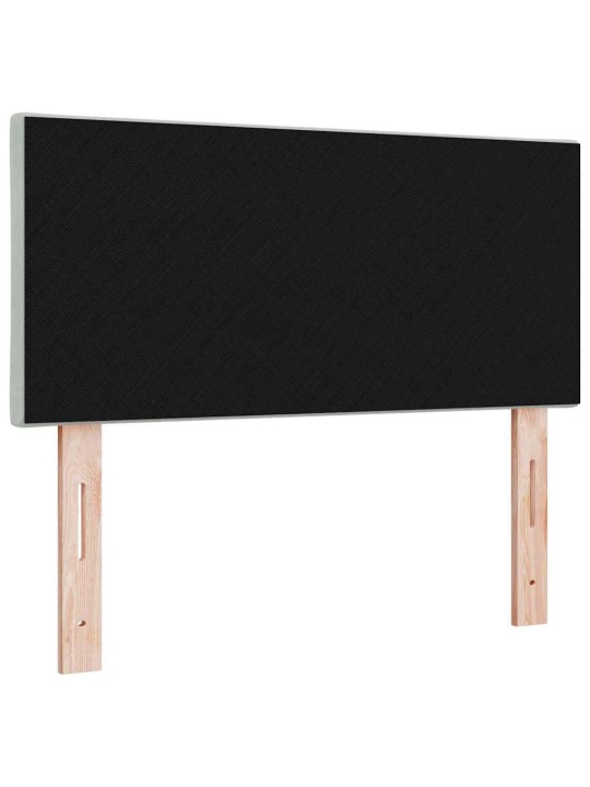 Led peaplaat led -ribatuledega geometric helehall 100 cm samet