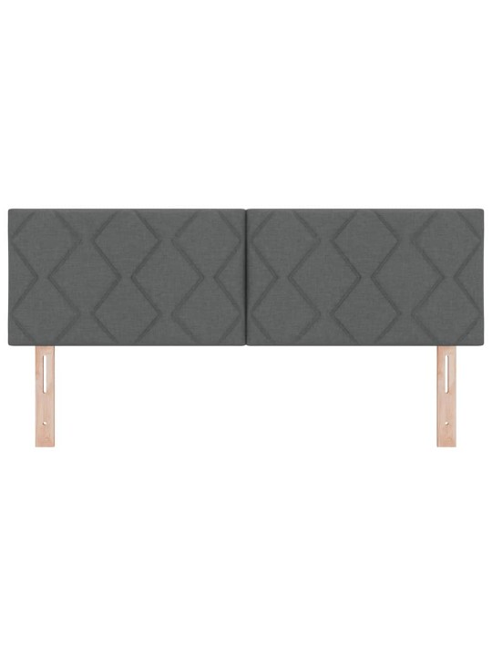 Voodipeats LED tuledega reguleeritav hall 144 cm kangas