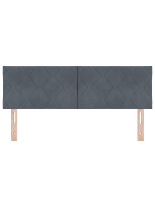 Led peaplaat led -ribatuledega geometric tumehall 144 cm samet