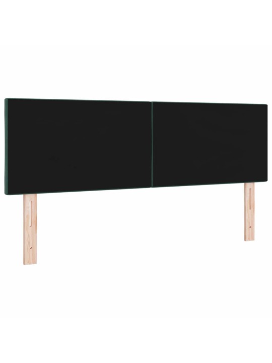 Led peaplaat led -ribatuledega peaga tumeroheline 144 cm samet