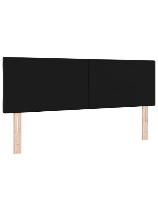 Led peaplaat led -ribatuledega geometric must 160 cm samet