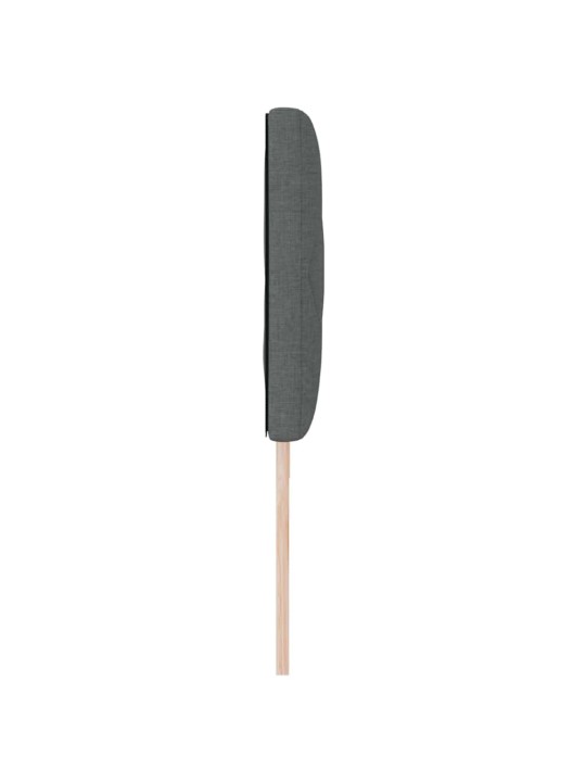 Voodipeats LED tuledega reguleeritav hall 180 cm kangas