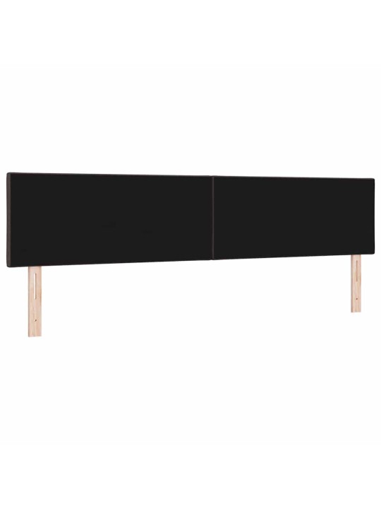 Voodipeats LED tuledega reguleeritav pruun 200 cm kangas
