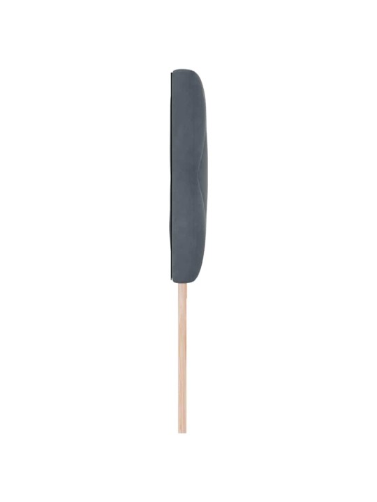 Led peaplaat led -ribatuledega geometric tumehall 200 cm samet