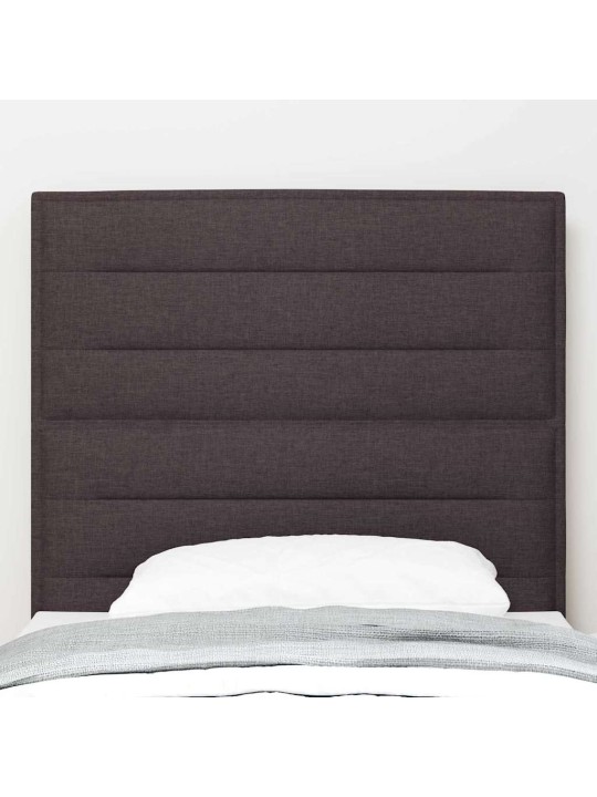 LED tuledega voodipeats tumepruun 80 cm kangas