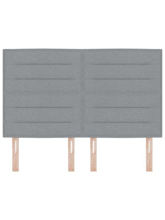 LED tuledega voodipeats helehall 160 cm kangas
