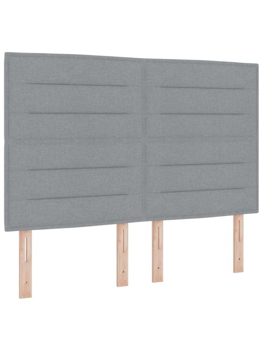 LED tuledega voodipeats helehall 160 cm kangas