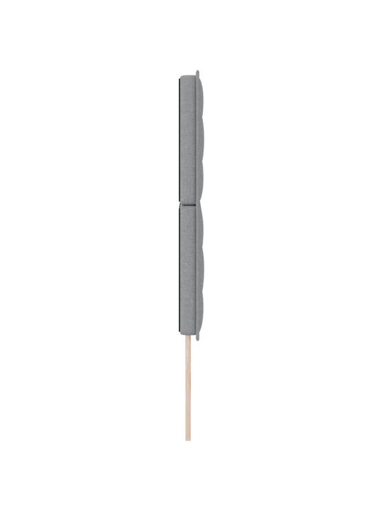 LED tuledega voodipeats helehall 160 cm kangas