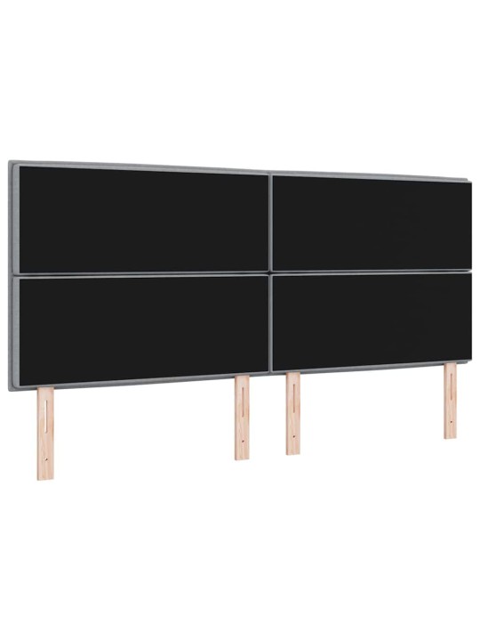 LED tuledega voodipeats helehall 200 cm kangas