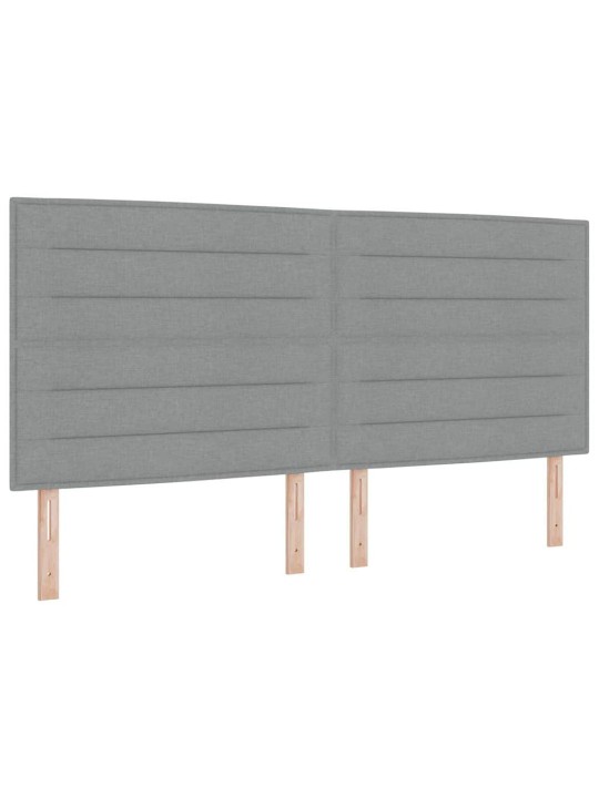 LED tuledega voodipeats helehall 200 cm kangas