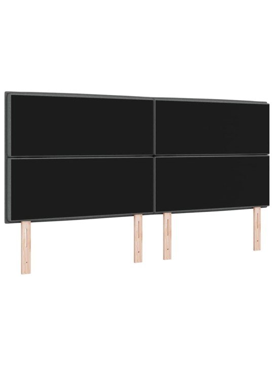 LED tuledega voodipeats tumehall 200 cm kangas