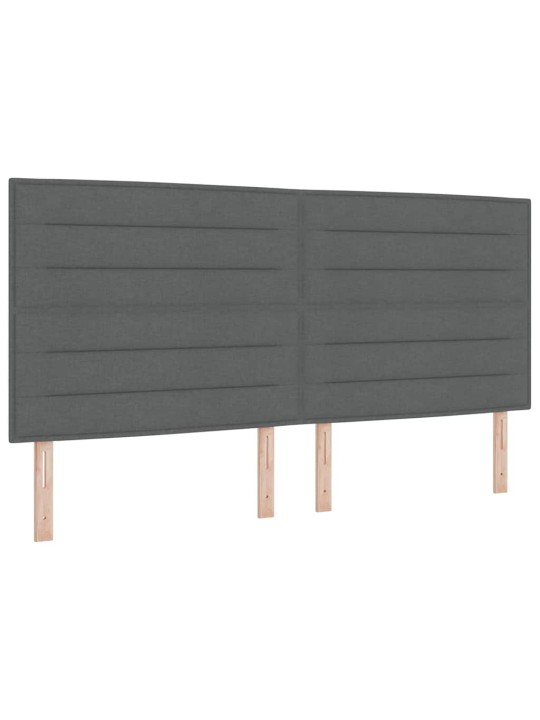 LED tuledega voodipeats tumehall 200 cm kangas
