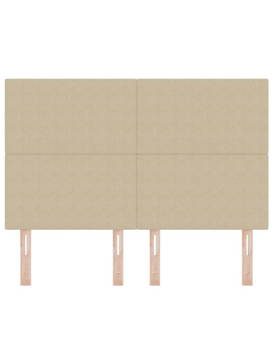 LED tuledega voodipeats hall roheline 144 cm kangas