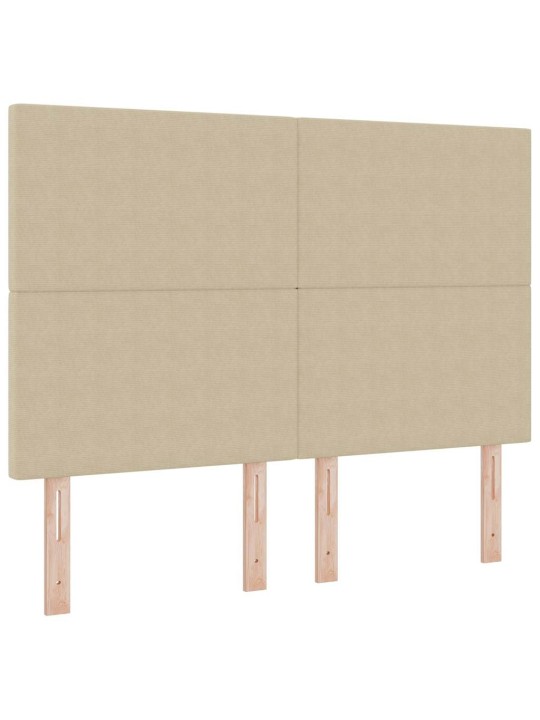 LED tuledega voodipeats hall roheline 144 cm kangas