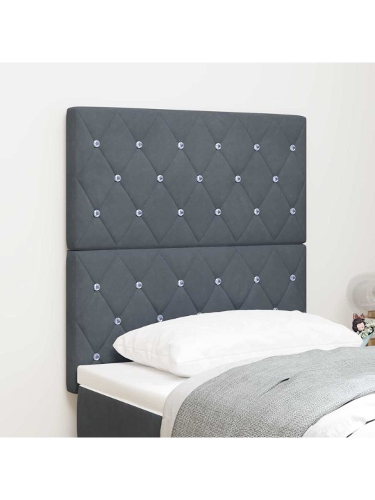 Led peatoed led -ribatuledega argyle peaga tumehall 80 cm samet