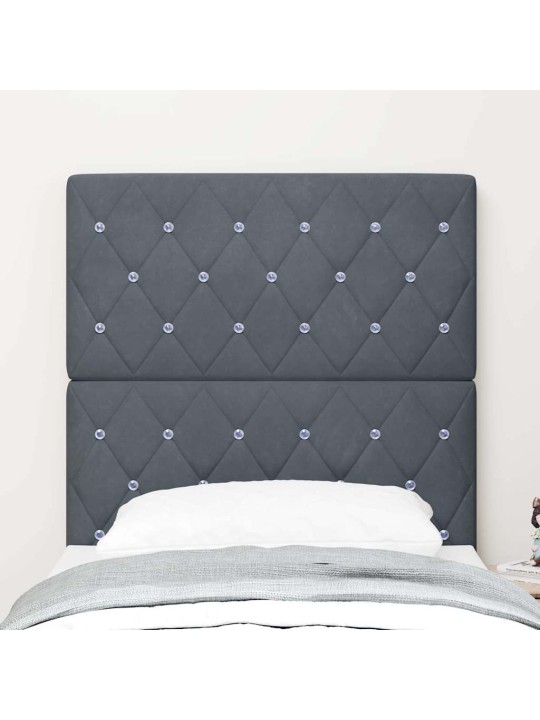 Led peatoed led -ribatuledega argyle peaga tumehall 80 cm samet
