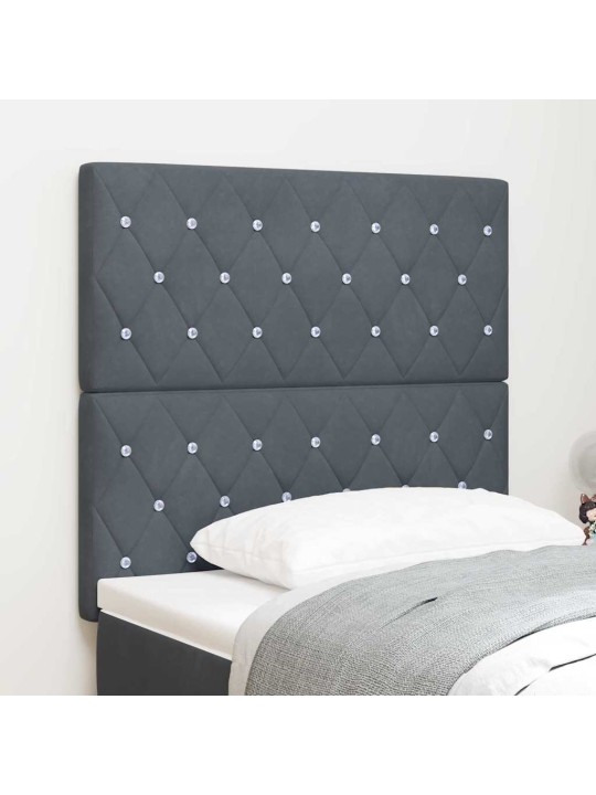 Led peatoed led -ribatuledega argyle peaga tumehall 90 cm samet