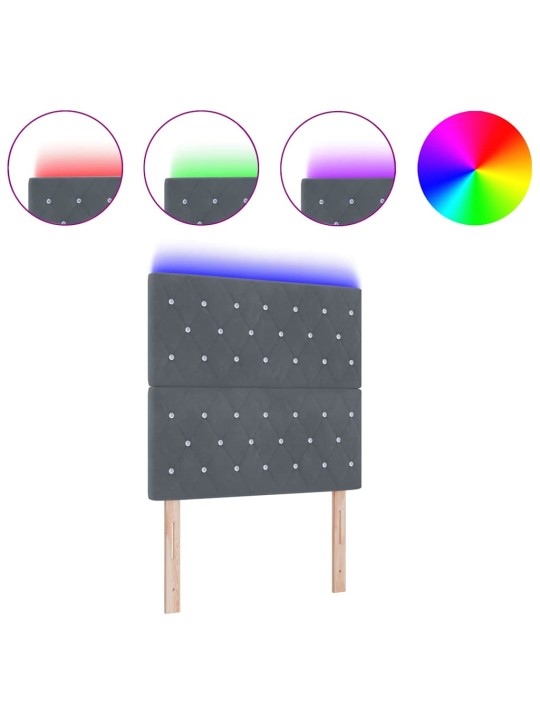 Led peatoed led -ribatuledega argyle peaga tumehall 90 cm samet