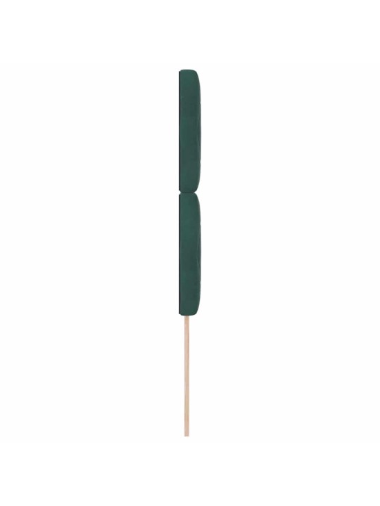 Led peatoed led -ribatuledega argyle tumeroheline 100 cm samet