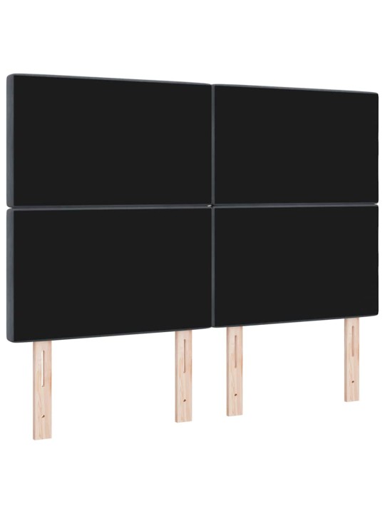 LED tuledega voodipeats tumehall 80 cm samet