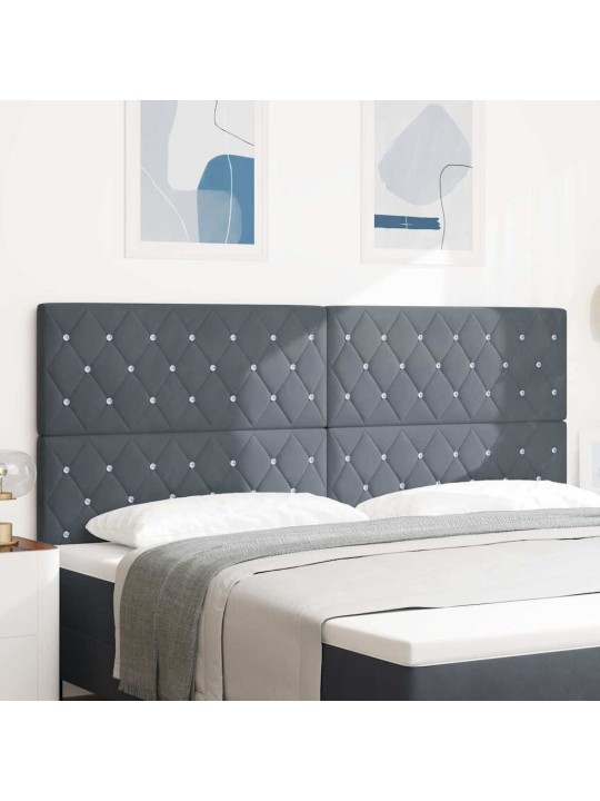 Led peatoed led -ribatuledega argyle tumehall 100 cm samet