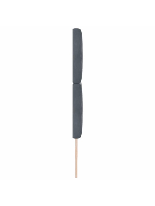Led peatoed led -ribatuledega argyle tumehall 100 cm samet