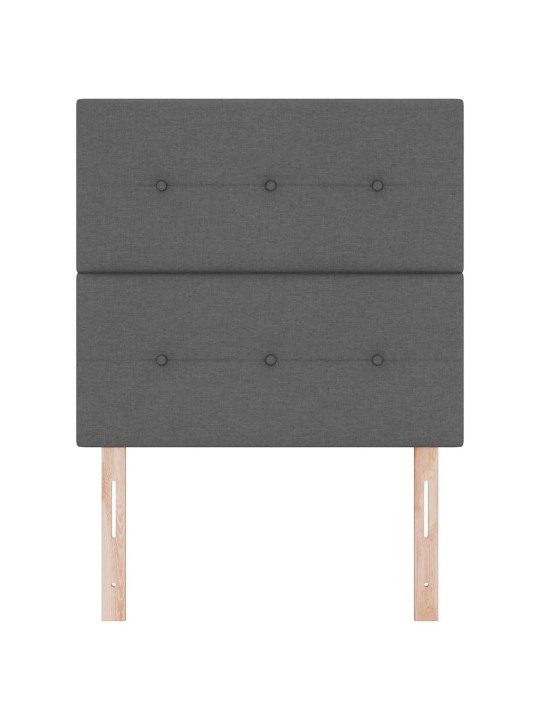 Voodipeats LED tuledega tumehall 100 cm kangas